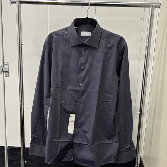 Eton Men's Classic Purple Dress Shirt